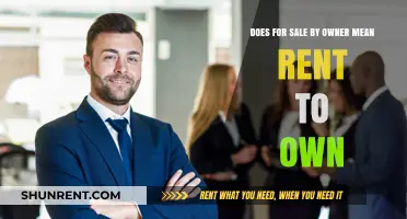 Rent-to-Own: What Does 'For Sale by Owner' Mean?