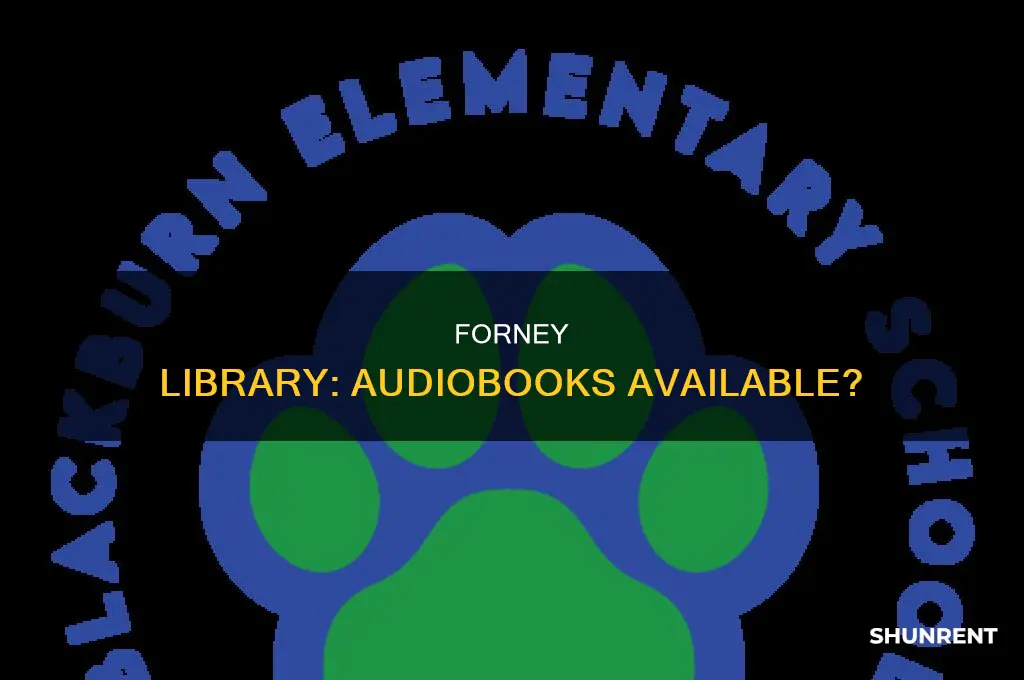 does forney tx library have audio books for rent