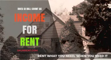 GI Bill: Rent and Income