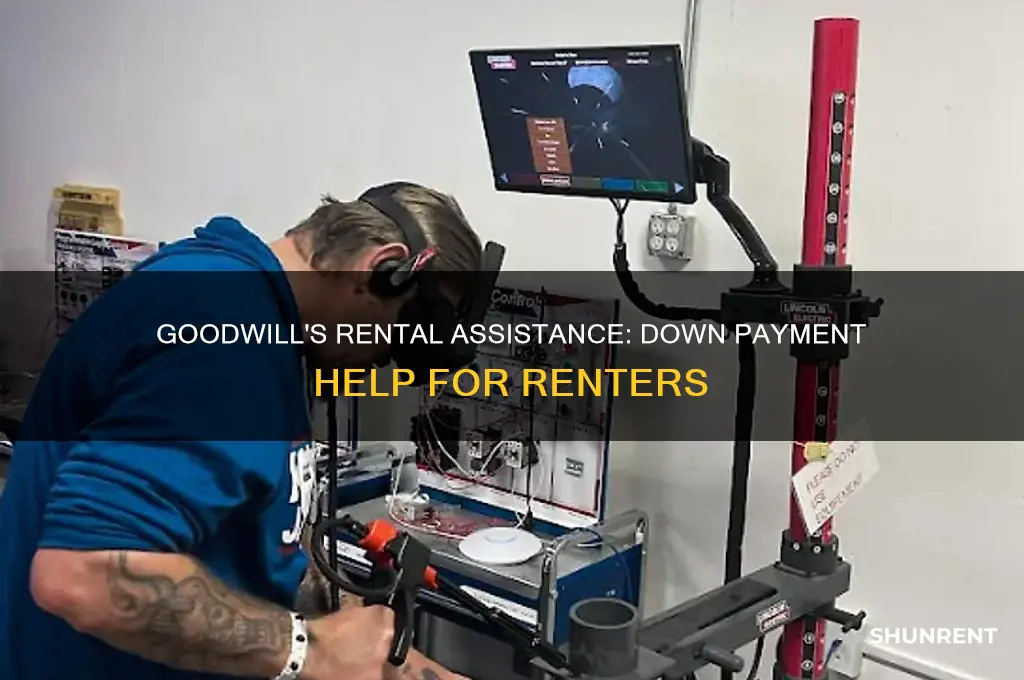 does goodwill help with down deposits for rent