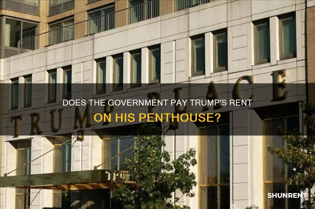 does governmentpay trump rent on his penthouse