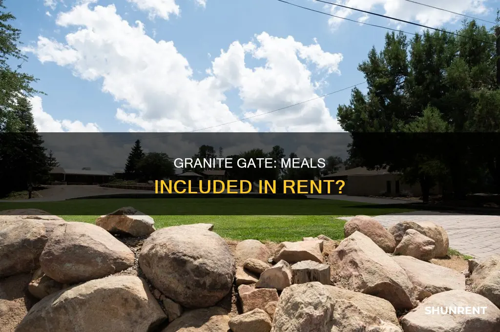 does granit gate in prescott az furnish meals with rent