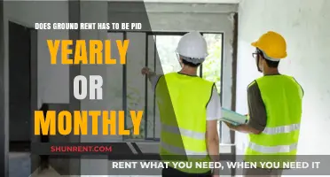 Ground Rent Payment: Yearly or Monthly?