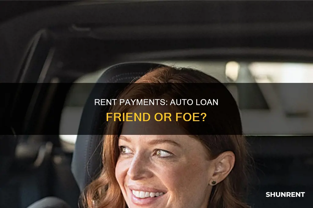does having a monthly rent payment affect auto loan