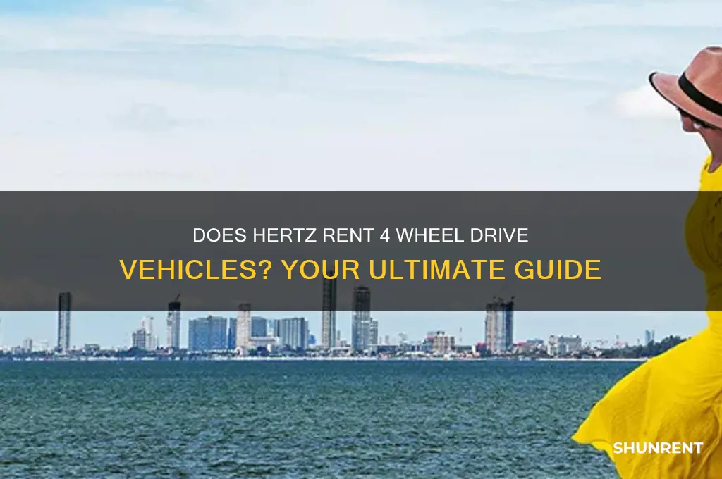 does hertz rent 4 wheel drive vehicles