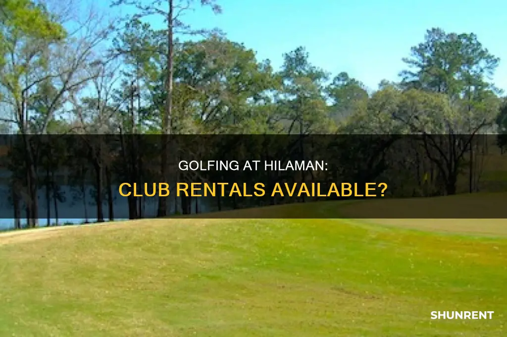 does hilaman golf course rent clubs tallahassee fl