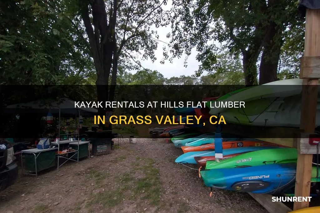 does hills flat lumber grass valley ca rent kayaks
