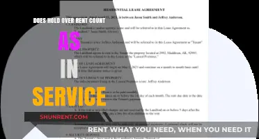 Understanding Hold-Over Rent: In-Service or Not?