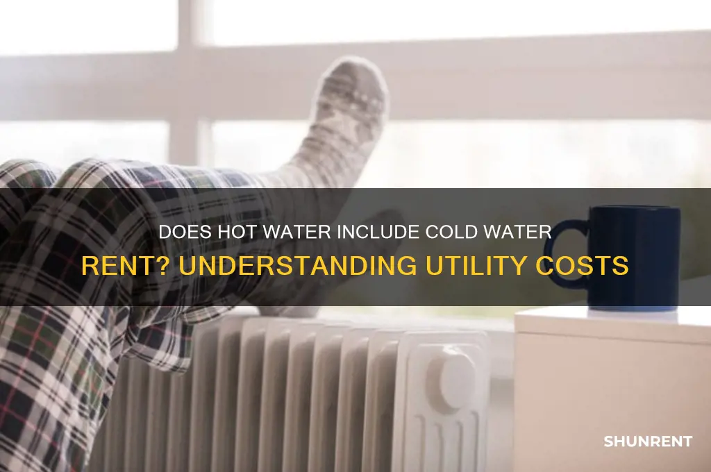 does hot water include cold water rent