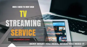 Why Rent Dish TV Streaming Services?