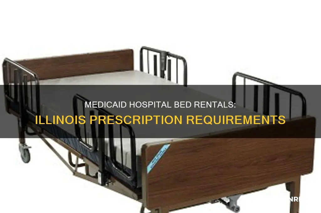 does illinois medicaid require prescription to rent hospital bed