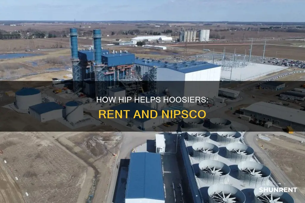 does indiana hip take in affect rent and nipsco