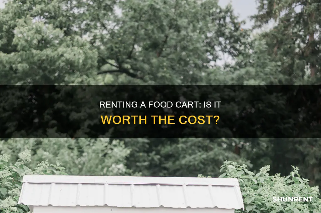 does it make sense to rent a food cart