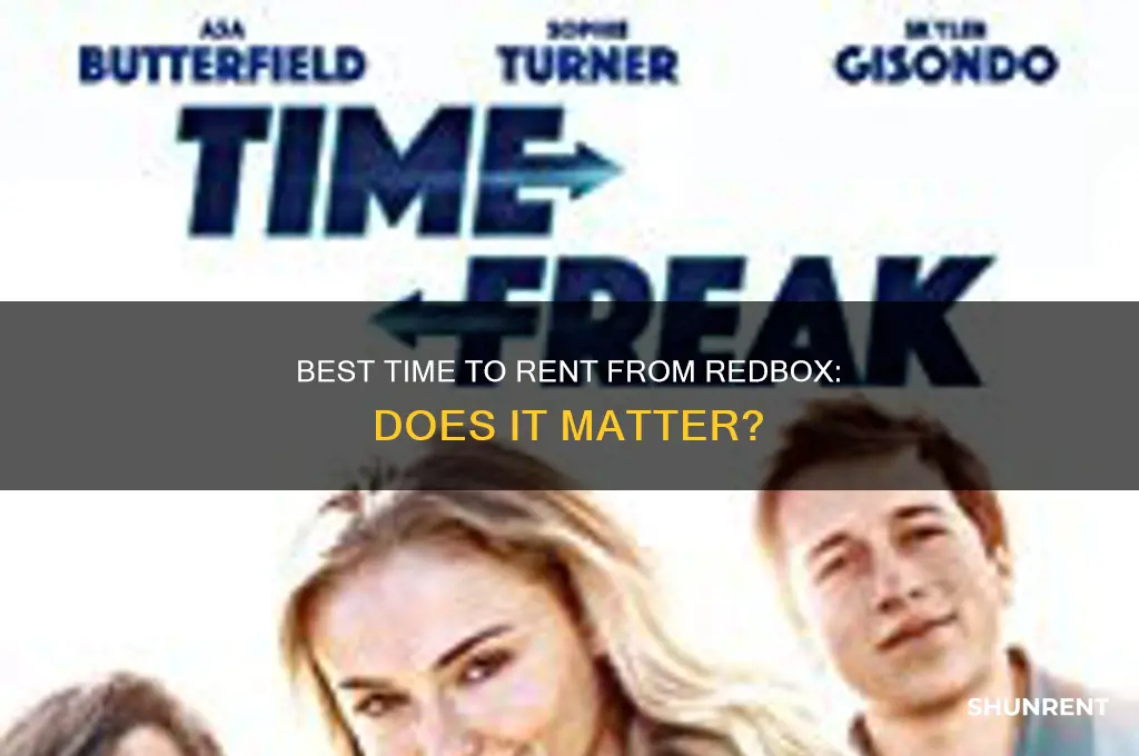 does it matter what time you rent from redbox