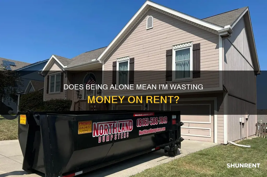 does it mean that im alone rent