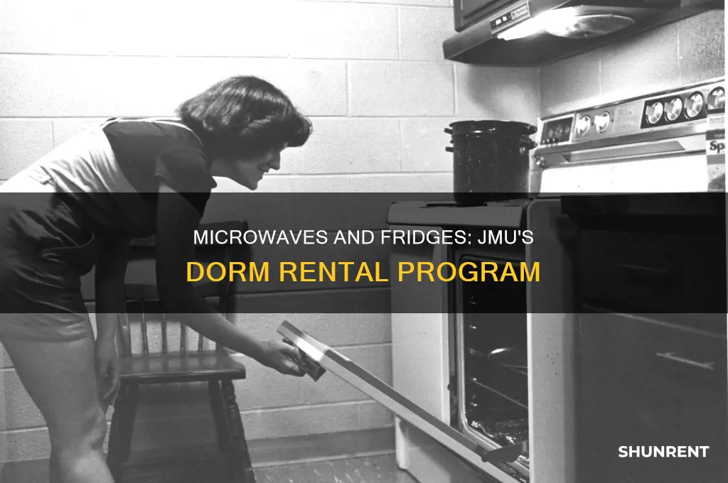 does jmu rent refirerators and micorwaves in dorms