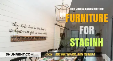Joanna Gaines: Renting Furniture for Staging?