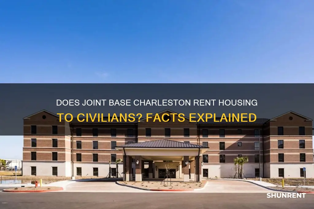 does joint baze charleston rent to civilians