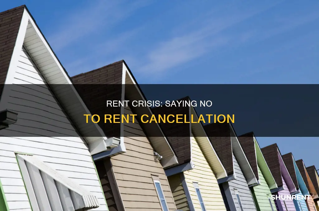 does just say no cancel rent for everyone