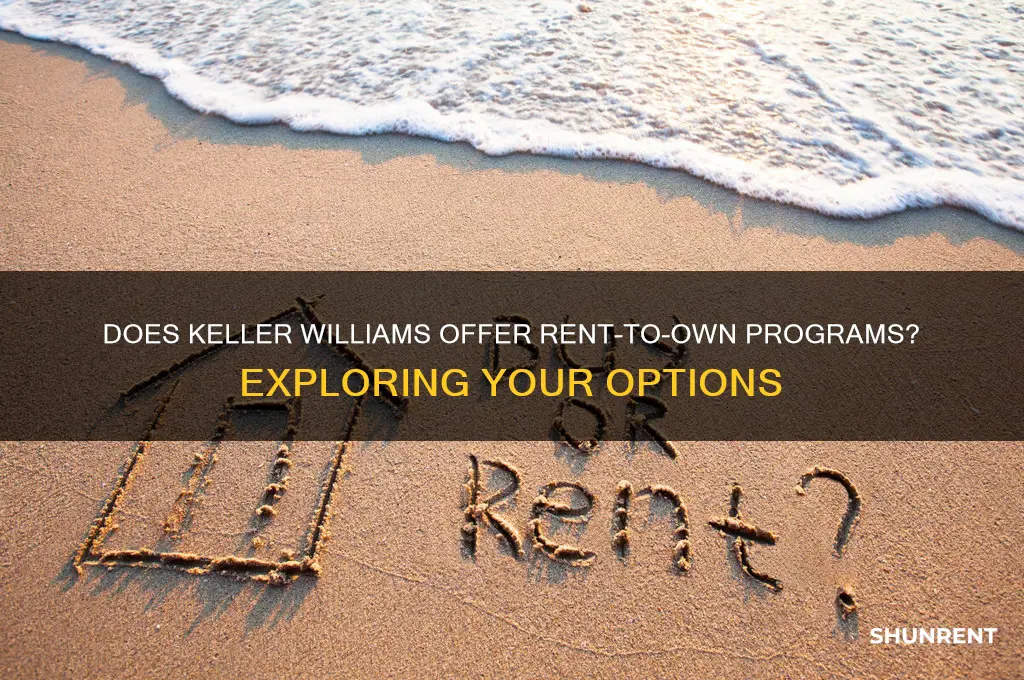 does keller williams do rent to own