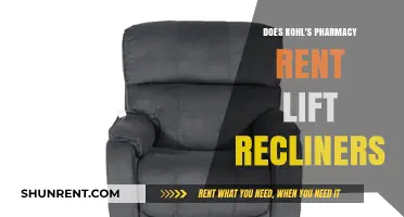 Kohl's Pharmacy Lift Recliner Rental Options: What You Need to Know