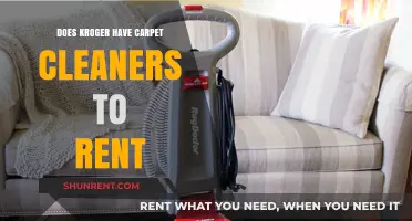 Kroger Carpet Cleaner Rentals: Availability, Cost, and How to Rent