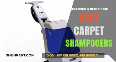 Where to Rent a Carpet Shampooer in Mansfield, Ohio?