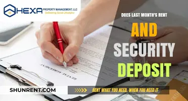 Last Month's Rent and Security Deposit: What's the Difference?