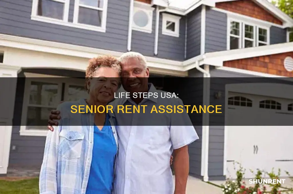 does life steps usa help seniors with their rent