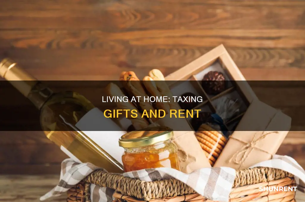 does living with parents without rent count towards annual gift