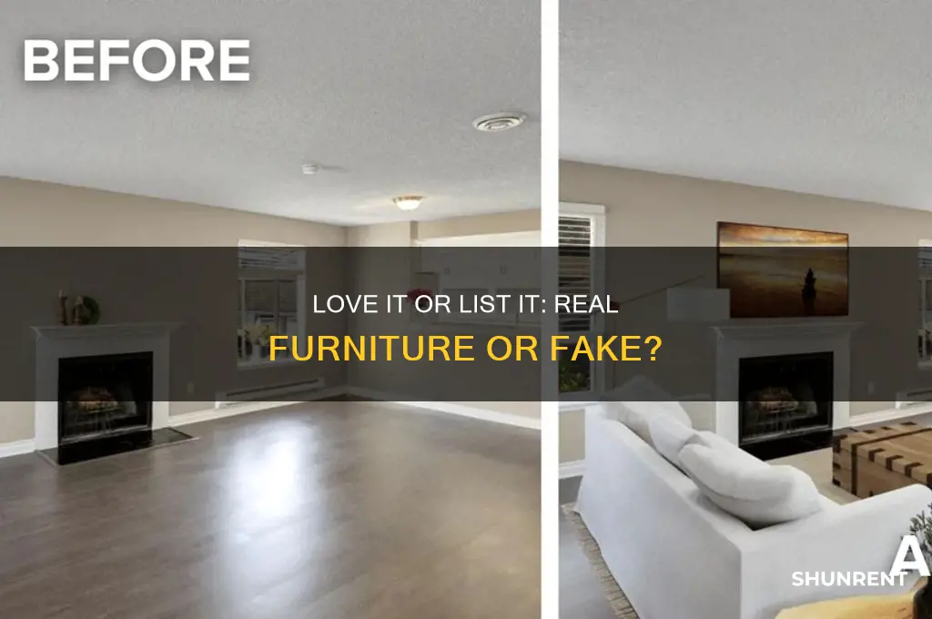 does love it or list it use rented furniture