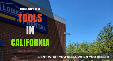 Lowe's Tool Rental in California: Availability, Options, and How It Works
