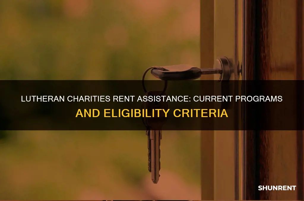 does lutheran charities currently help with rent