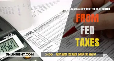 How to Deduct Rent Expenses from Federal Taxes in Massachusetts