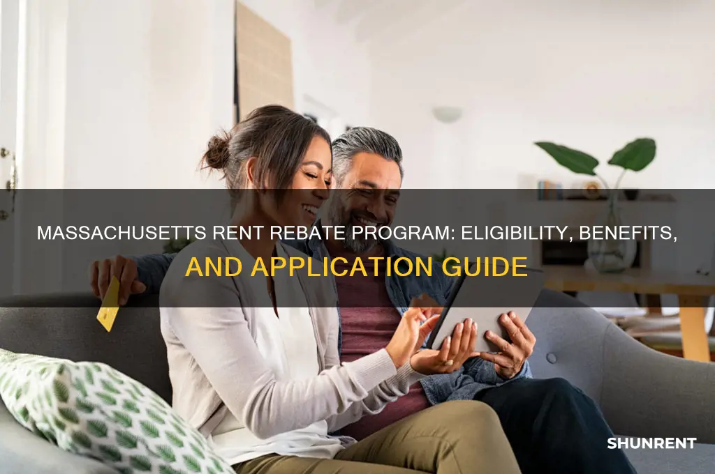 does massachusetts have a rent rebate program