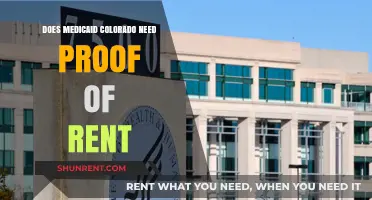 Does Colorado Medicaid Require Proof of Rent for Eligibility?