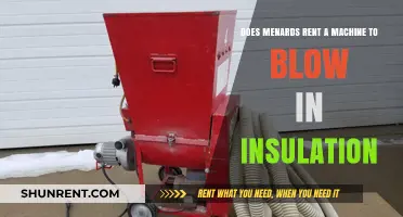Insulation Made Easy: Menards' Machine Rental Service