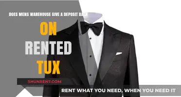 Mens Wearhouse: Rent a Tux, Get Your Deposit Back?