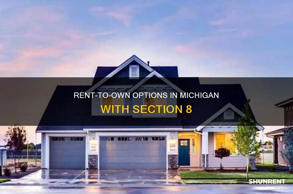 does michigan offer rent to own using section 8