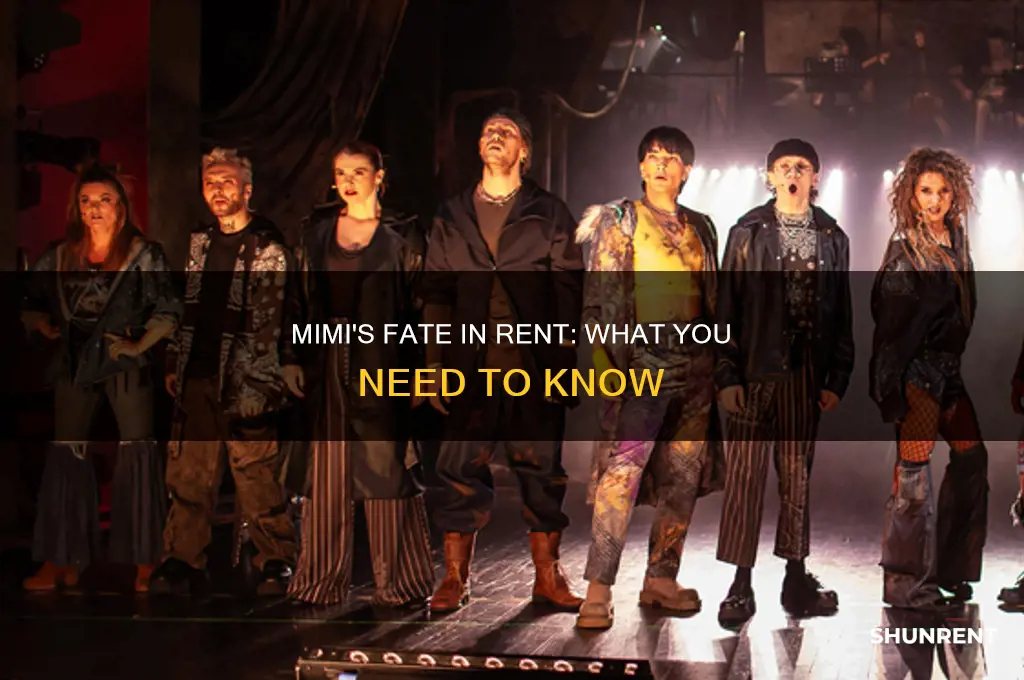 does mimi die at the end of rent