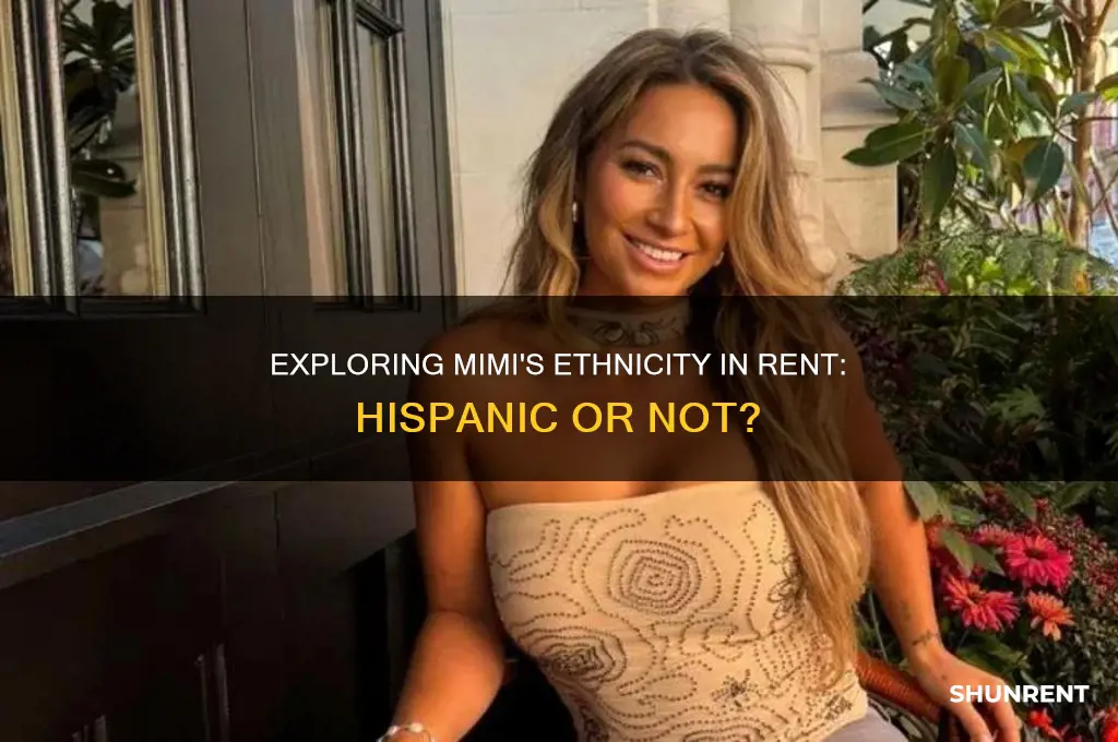 does mimi from rent have to be hispanic