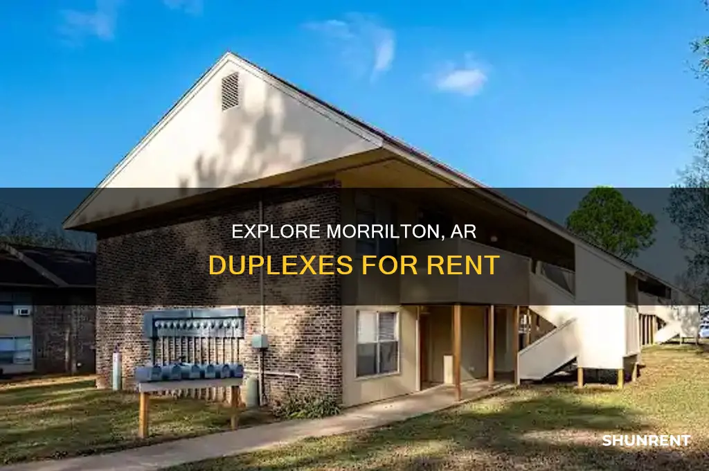 does morrilton ar have any duplexes for rent