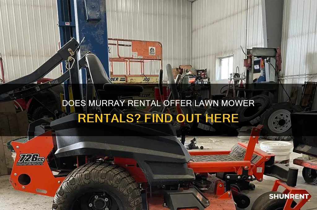 does murray rental rent out lawn mowers