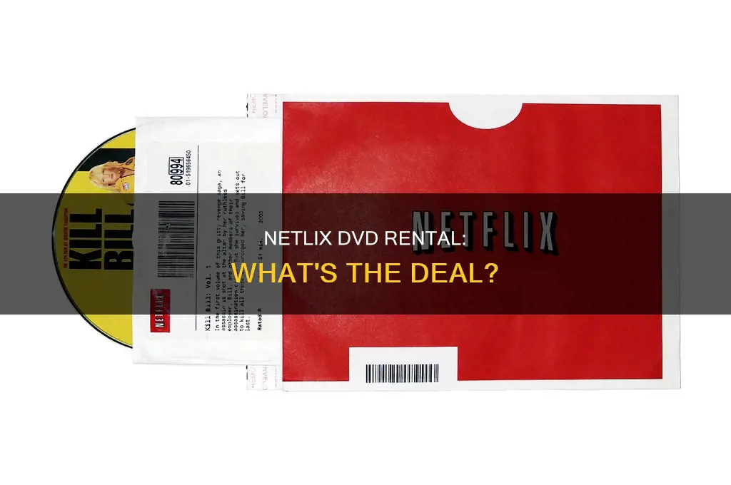 does netlic streaming plan let you rent dvds