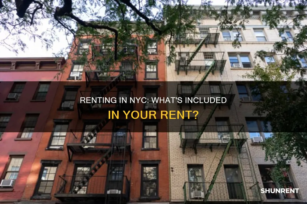 does new york city rent include utilities included