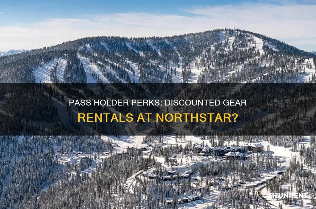 does northstar give discount to pass holders to rent gear