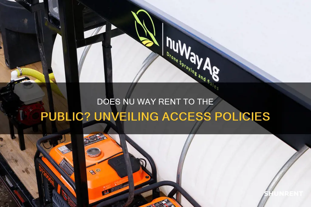 does nu way rent to the public