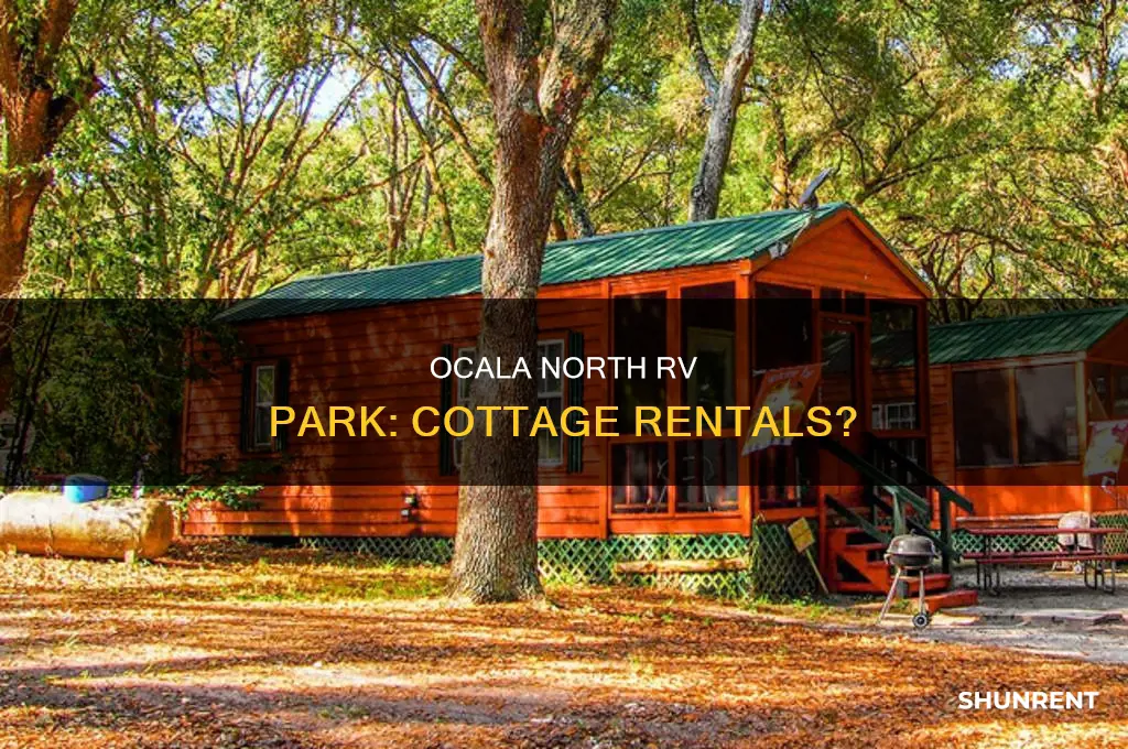 does ocala north rv park have cottages for rent