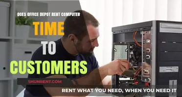 Where Can I Rent Computer Time? Office Depot to the Rescue!