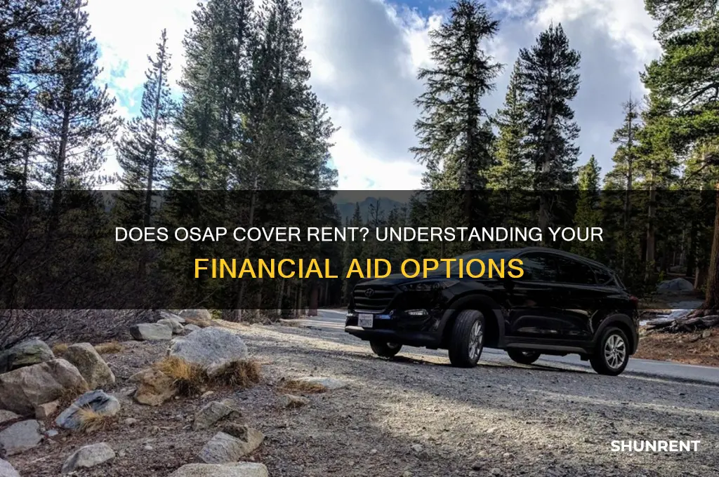 does osap give you money for rent